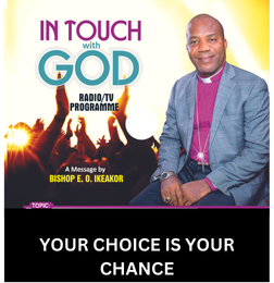 YOUR CHOICE IS YOUR CHANCE