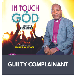 GUILTY COMPLAINANT